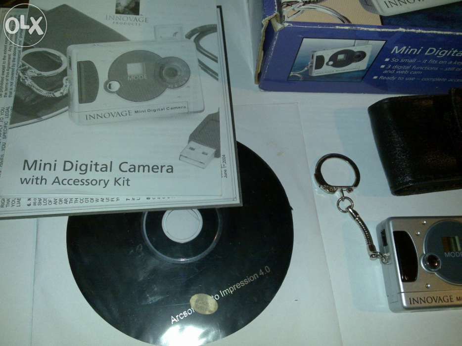 mini câmara digital - máquina fotográfica (fotografia e video) com kit