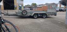 Ifor Williams 3500 kg DMC przyczepa pod minikoparkę