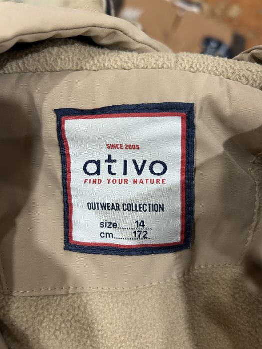 Casaco bege rapaz Ativo 14 anos 172 cm