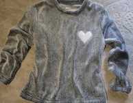 Pluszowa bluza XS