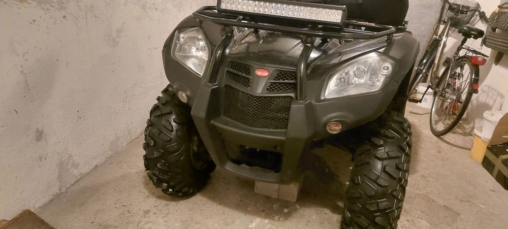 Quad, Kymco mxu 500, 2007 r.