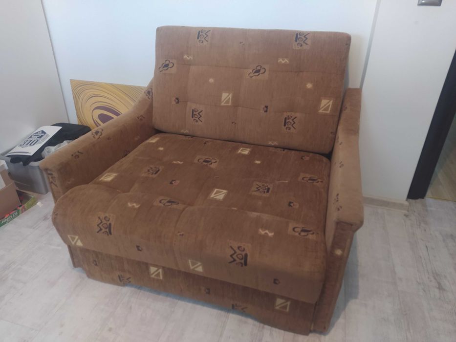 Fotel rozkładany, sofa jednoosobowa