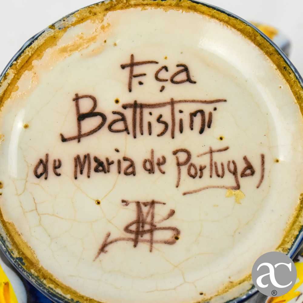 Jarro em Faiança Battistini Maria de Portugal