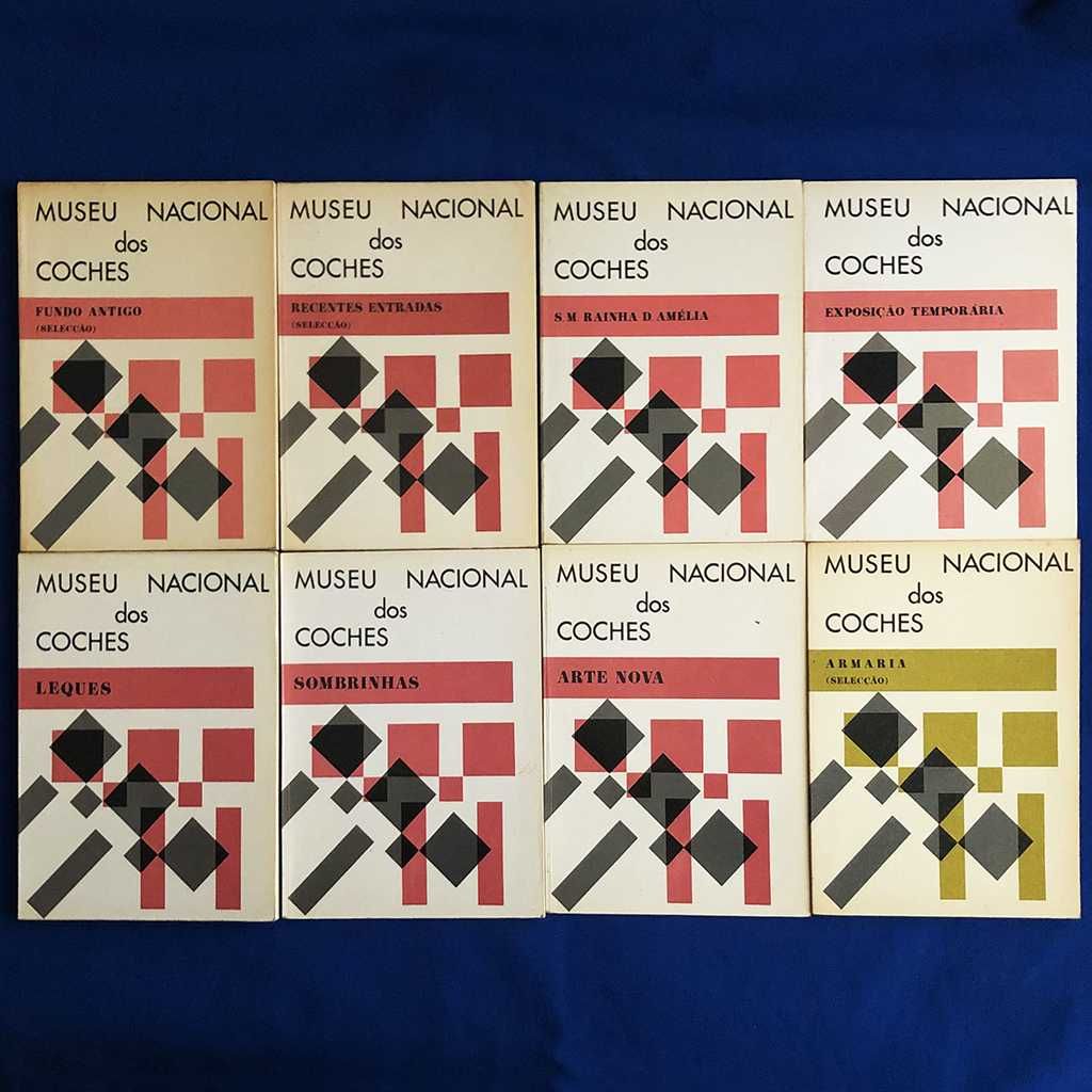 Ensaios  MUSEU NACIONAL DOS COCHES 8 livros (1976 e 1977)