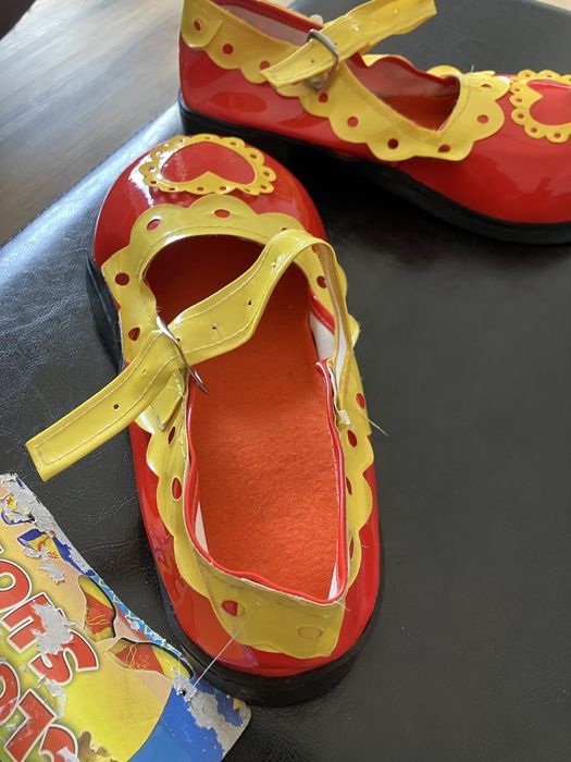 sapatos de Palhaço, tamanho ajustavel 35 ate 39