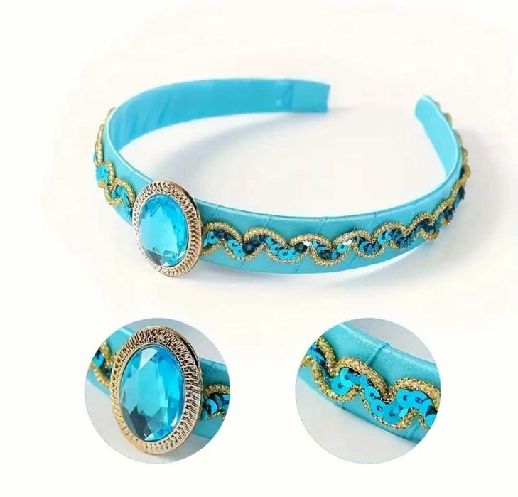 Nowy strój Jasmina Dżasmina Alladyn, r. 116/122 przebranie