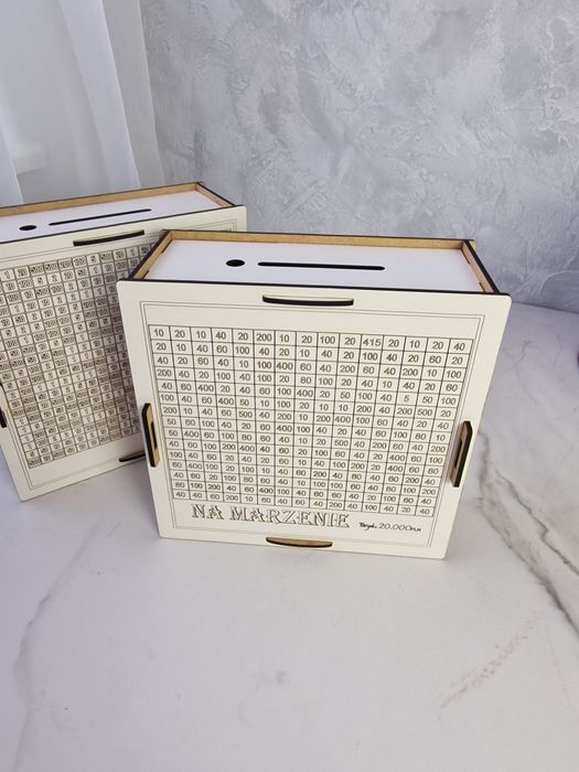 Skarbonka wykreślana docelowa