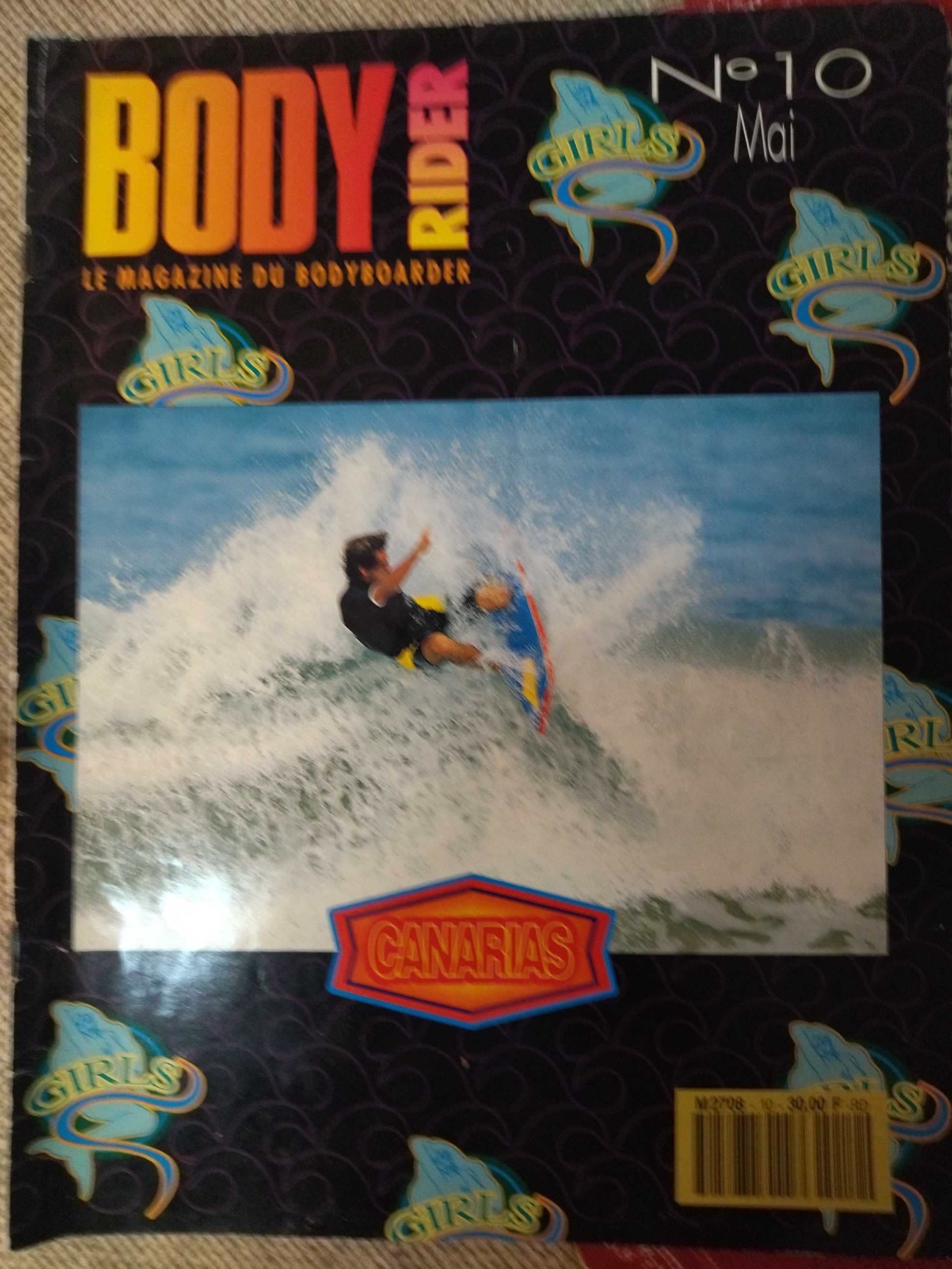 Revistas vintage de Bodyboard