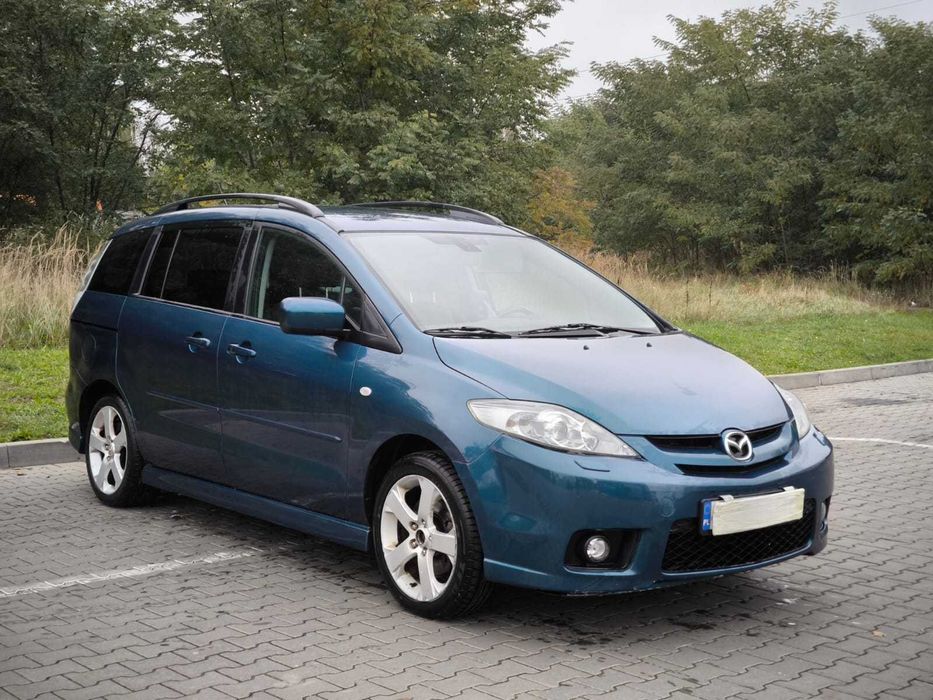 Mazda 5 |2007| 2.0 Benzyna + LPG| 145 KM| 7-oso| Wersja Sport