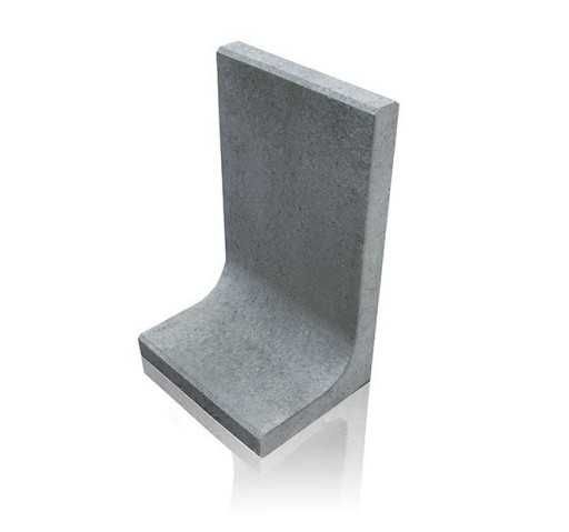 Mur oporowy typu L, ściana oporowa L-ka ELKI  T-ka TETKA 80 - 520 cm