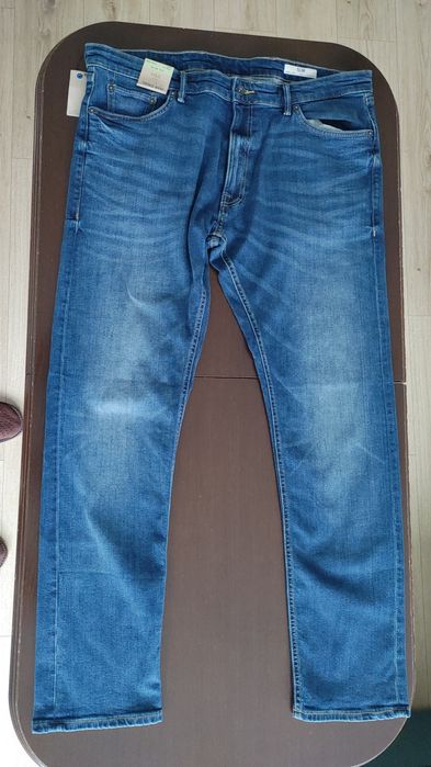 Marks&Spencer Nowe Spodnie Jeans W40 L33 Slim Fit Wintage Wash
