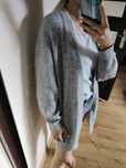 Szary kardigan h&m r.m