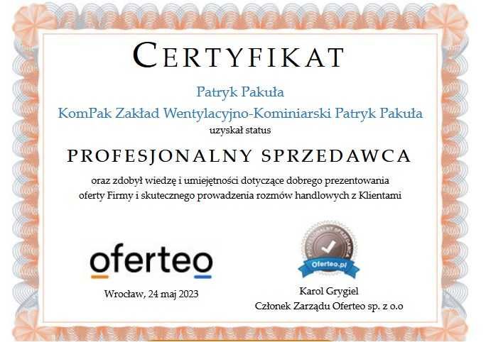 Kominiarz Lublin Online Protokół Przegląd CEEB Opinia Odbiór Czyste Po