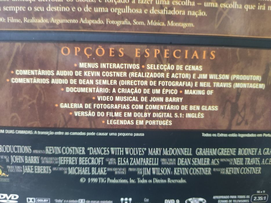 Danças com lobos - Edição especial 2 discos