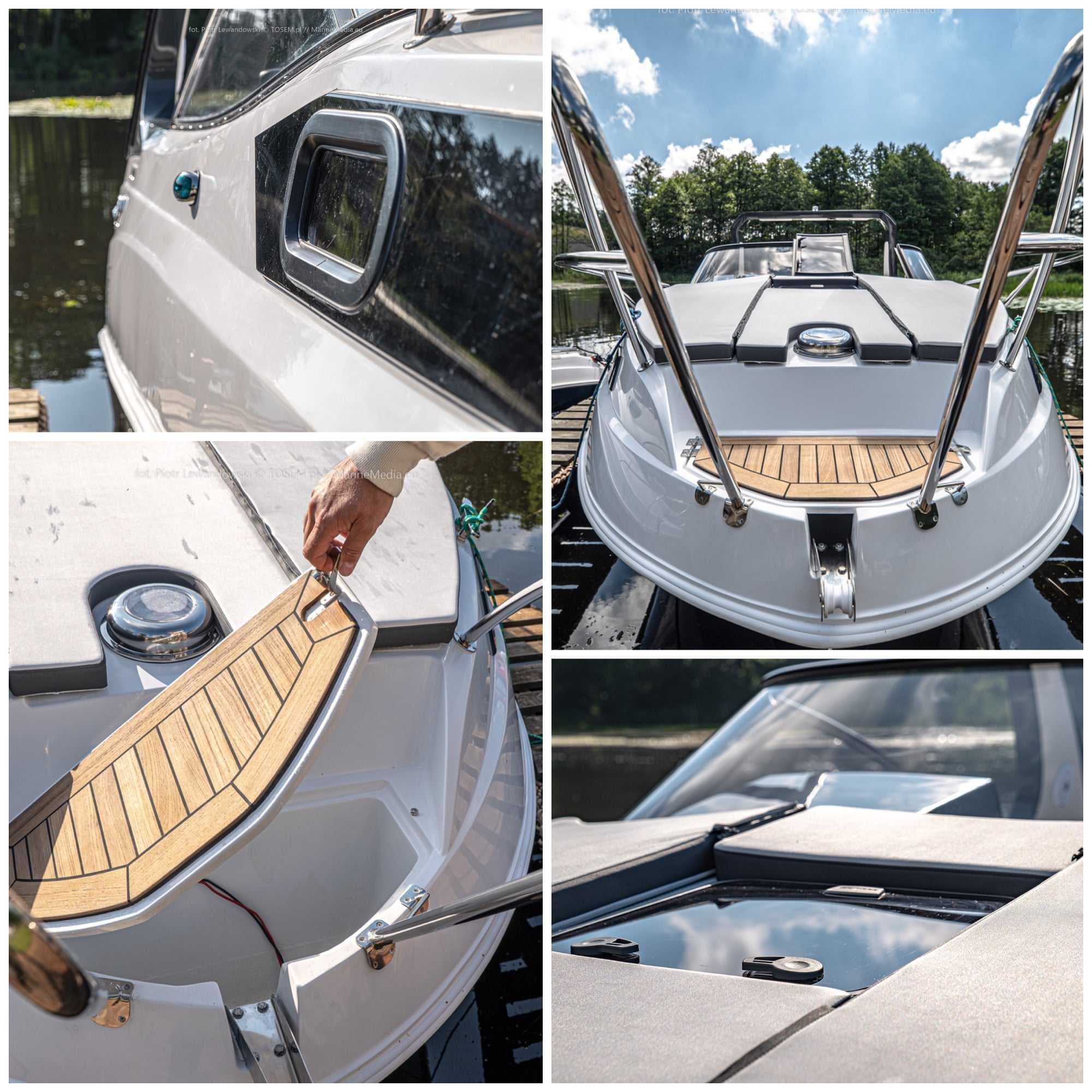 Sun sail wynajem łodzi motorowej MASSIV 695 Gdynia Gdańsk Sopot Hel