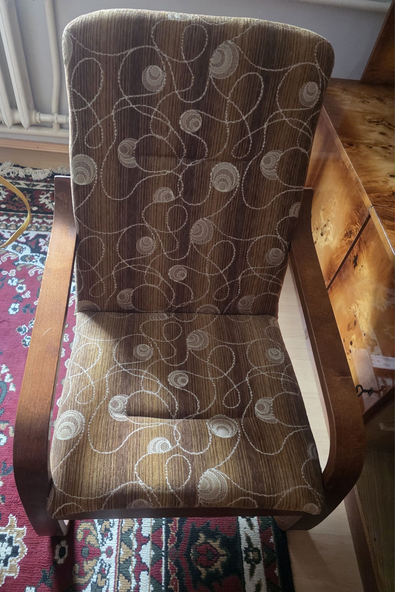 Sofa wersalka kanapa rozkładana dwa bujane fotele