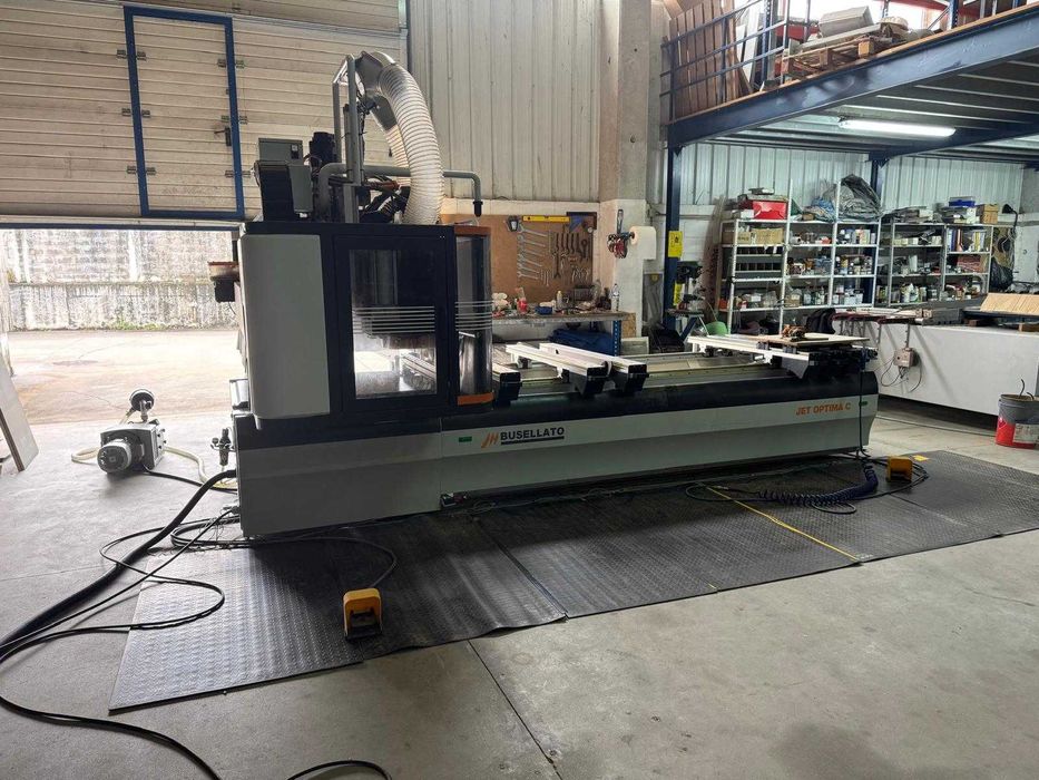 Centro de trabalho CNC Busellato Jet Optima C21