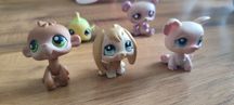 Littlest pet shop LPS figurka królik małpa ryba miś świnka