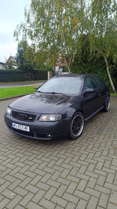 Audi S3 1.8T+LPG 240 HP Quattro 4x4 6 biegów Czarna Ładna