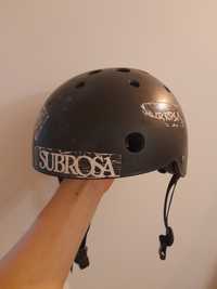 Kask do bmx czarny