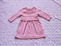 M&Co Baby Sukienka z długim rękawem r.9-12 mies.