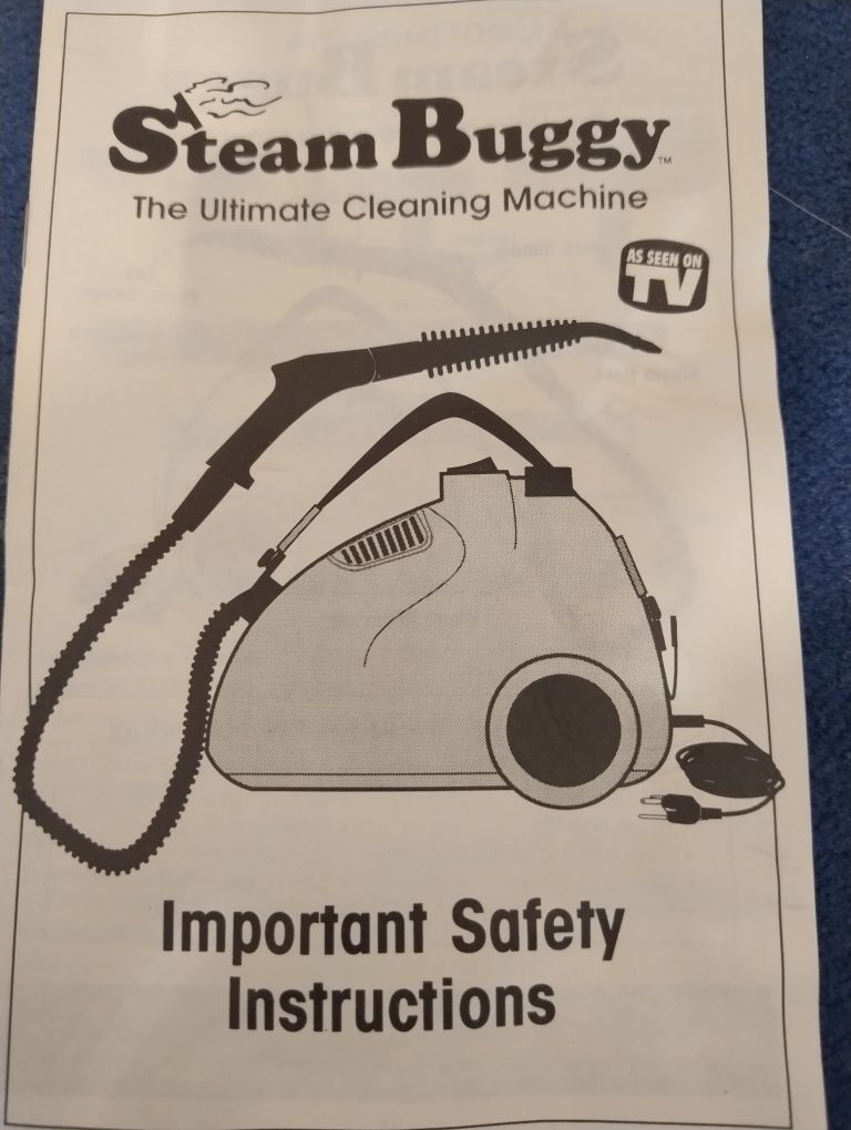 Myjka parowa, 2 razy używana Steam Buggy