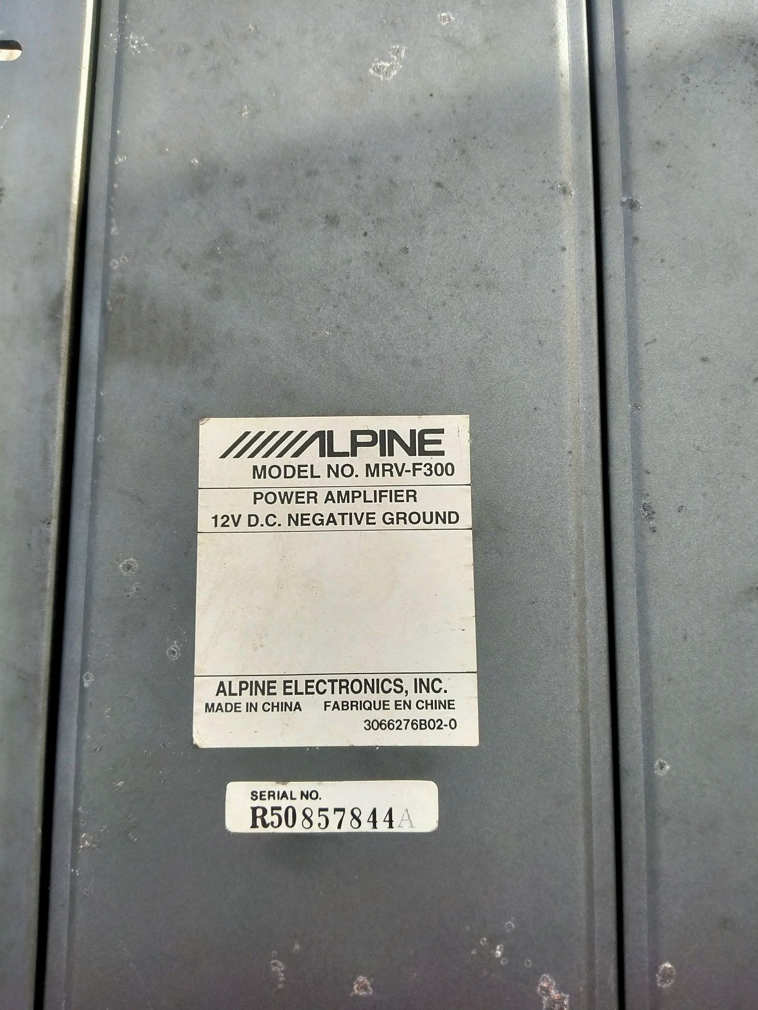 Усилювач ALPINE 4/3/2 Channel Power Amplifier MRV-F300