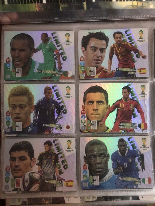 Karty piłkarskie panini fifa 365  , Brazylia 2014 , Euro 2021