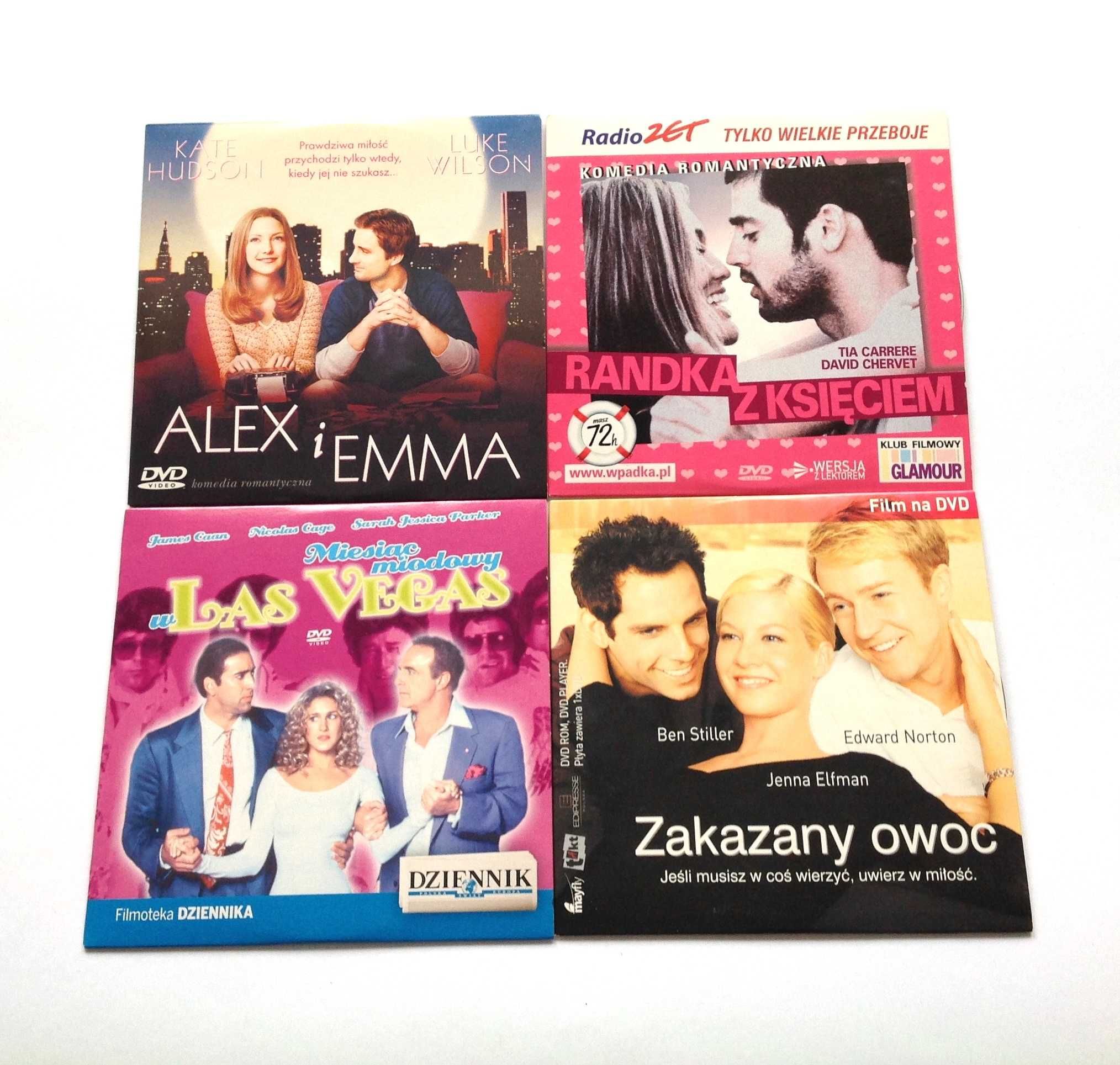 4 x komedia romantyczna Randka z księciem Alex i Emma Zakazany owoc
