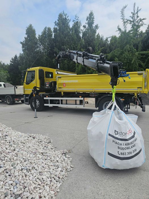 Usługi transportowe – wywrotka 3-stronna z HDS | Cała Polska