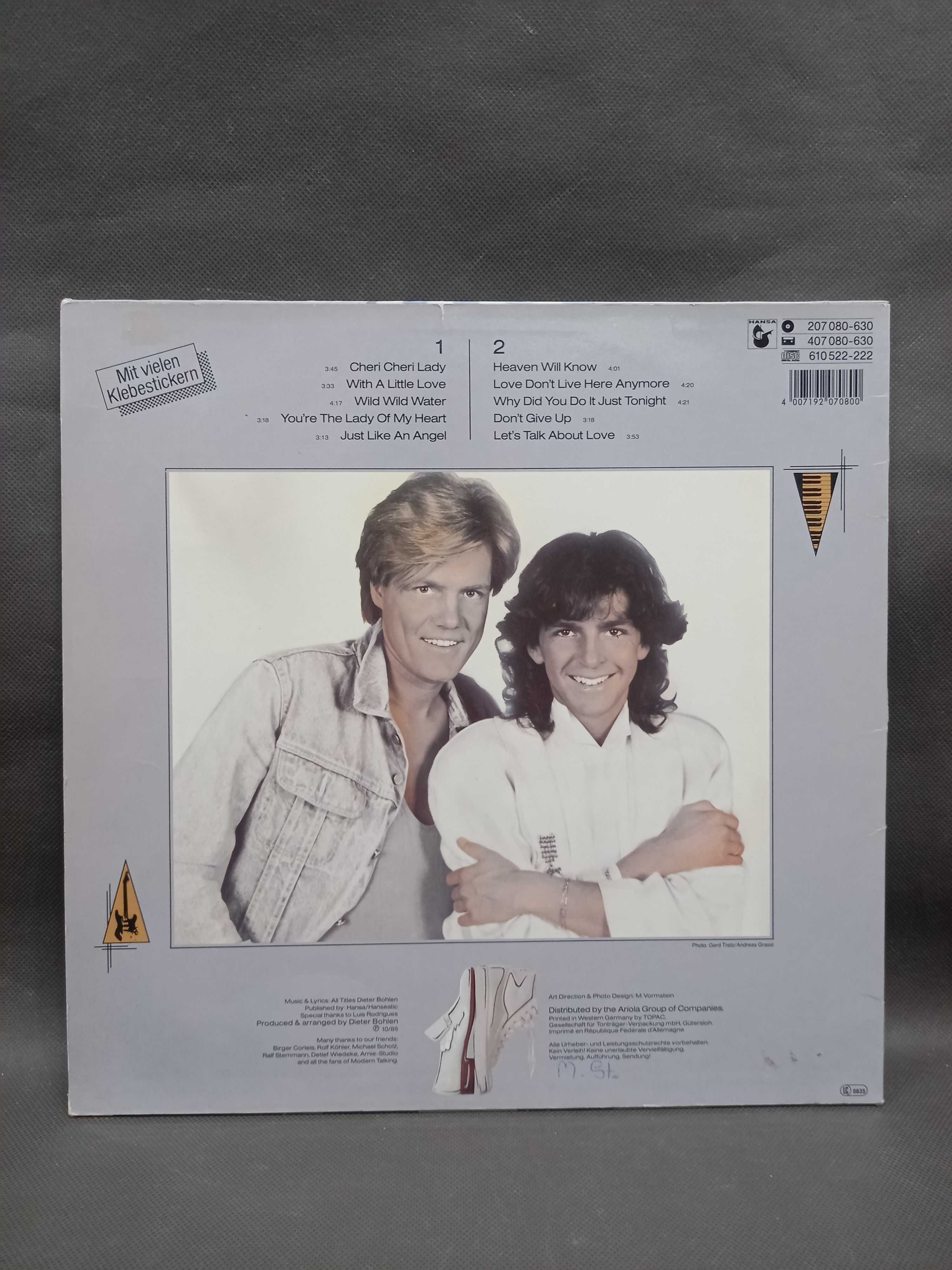 Winyl. Modern Talking – Let's Talk About Love (The 2nd Album)