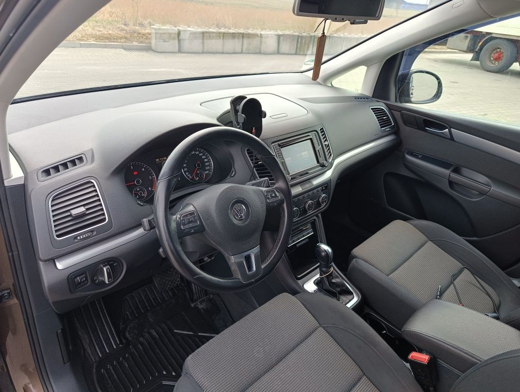 VW Sharan 2.0 170kM /DSG/CARPLAY/ WEBASTO Top Stan