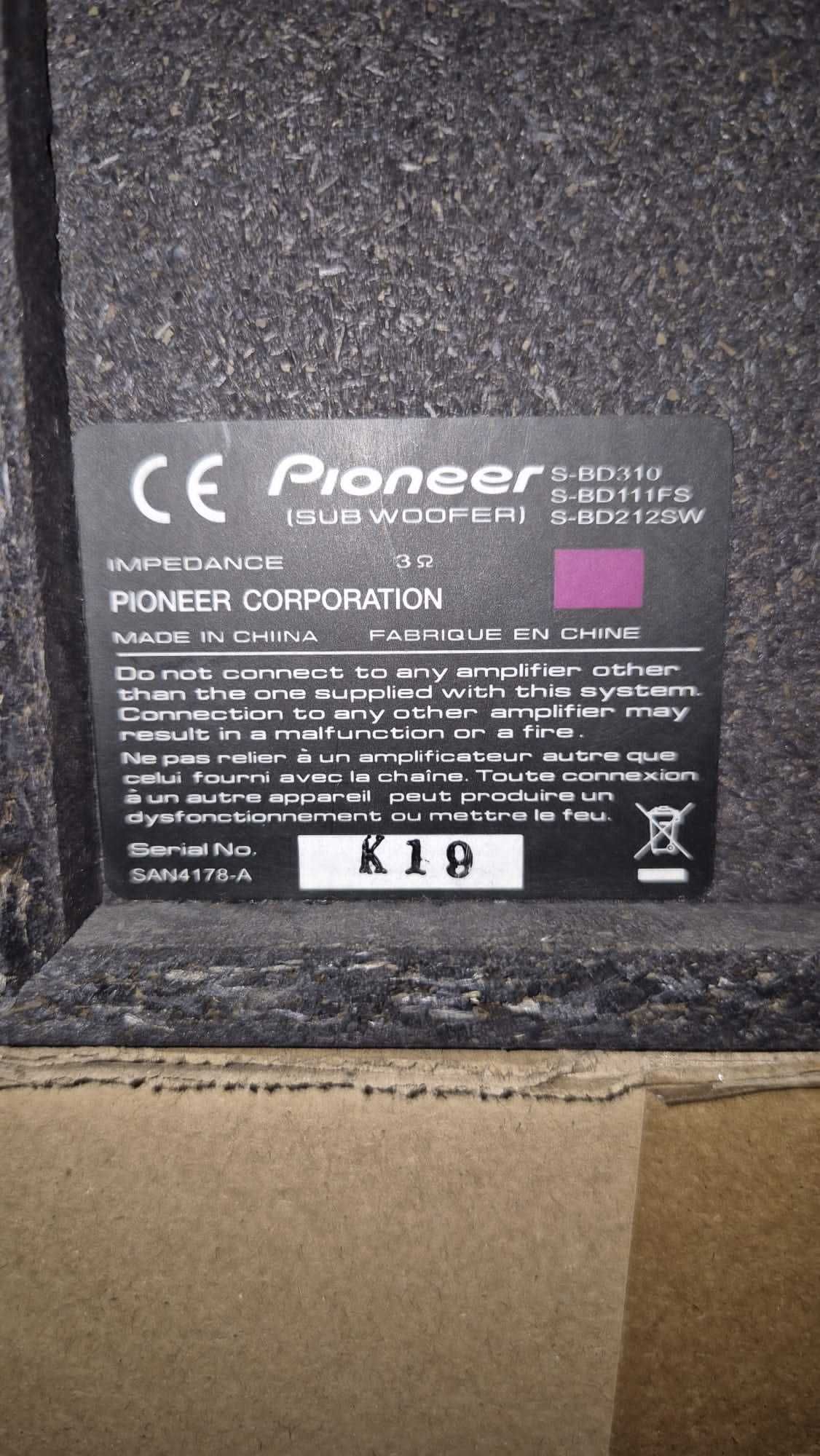 Subwoofer Pionieer S-BD310