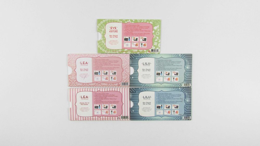 MOYOU - Szablony do stemplowania paznokci - Princess, Nature, SCI-FI