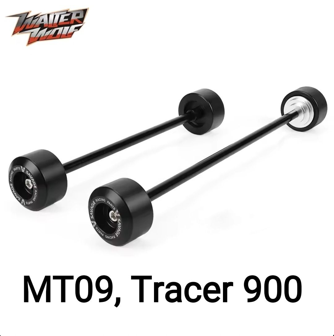 Крашпеды рамы Yamaha MT 03. МТ 09  2014-2024 г.в., Слайдеры колесные..