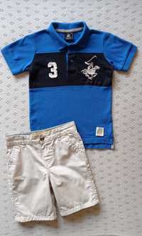 Поло, тенниска, футболка и шорты на мальчика 4-5 лет