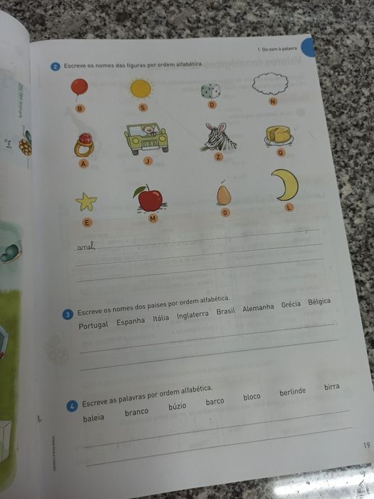 Livro apoio a gramática do 1. Ciclo