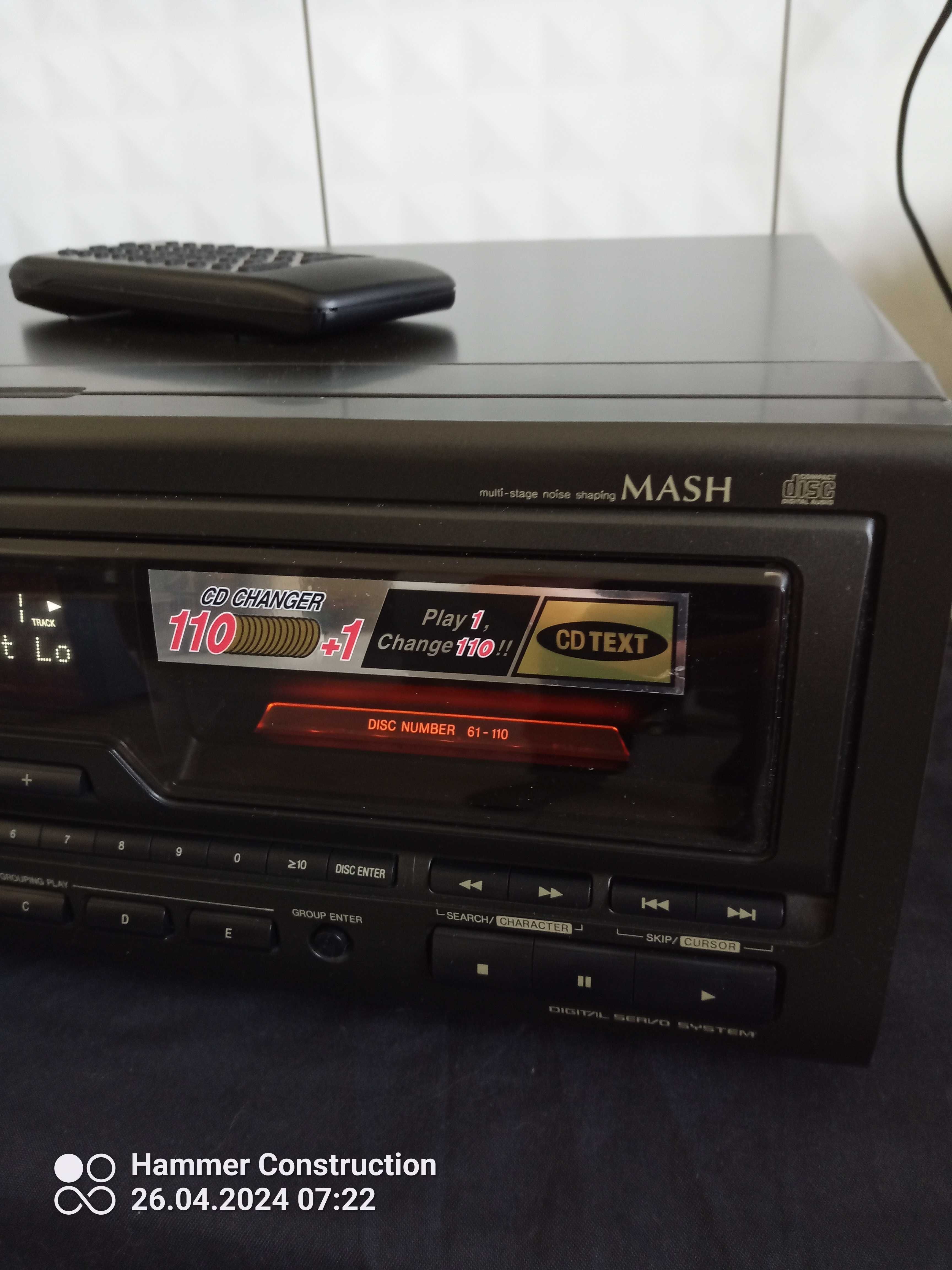 MEGA UNIKAT Super Technics SL-MC 410 CD TEXT + Oryg. Pilot