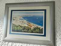 6.	Quadro decorativo com Vista de Setúbal – Rogério Chora
