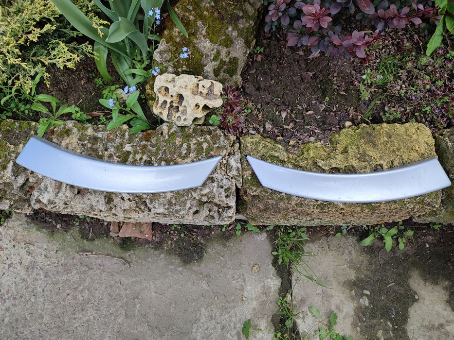 Накладки заднего бампера mercedes ml w 164