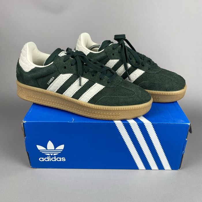 р.45 Оригінал! Кросівки Adidas Samba XLG Originals JI3198 Зелений