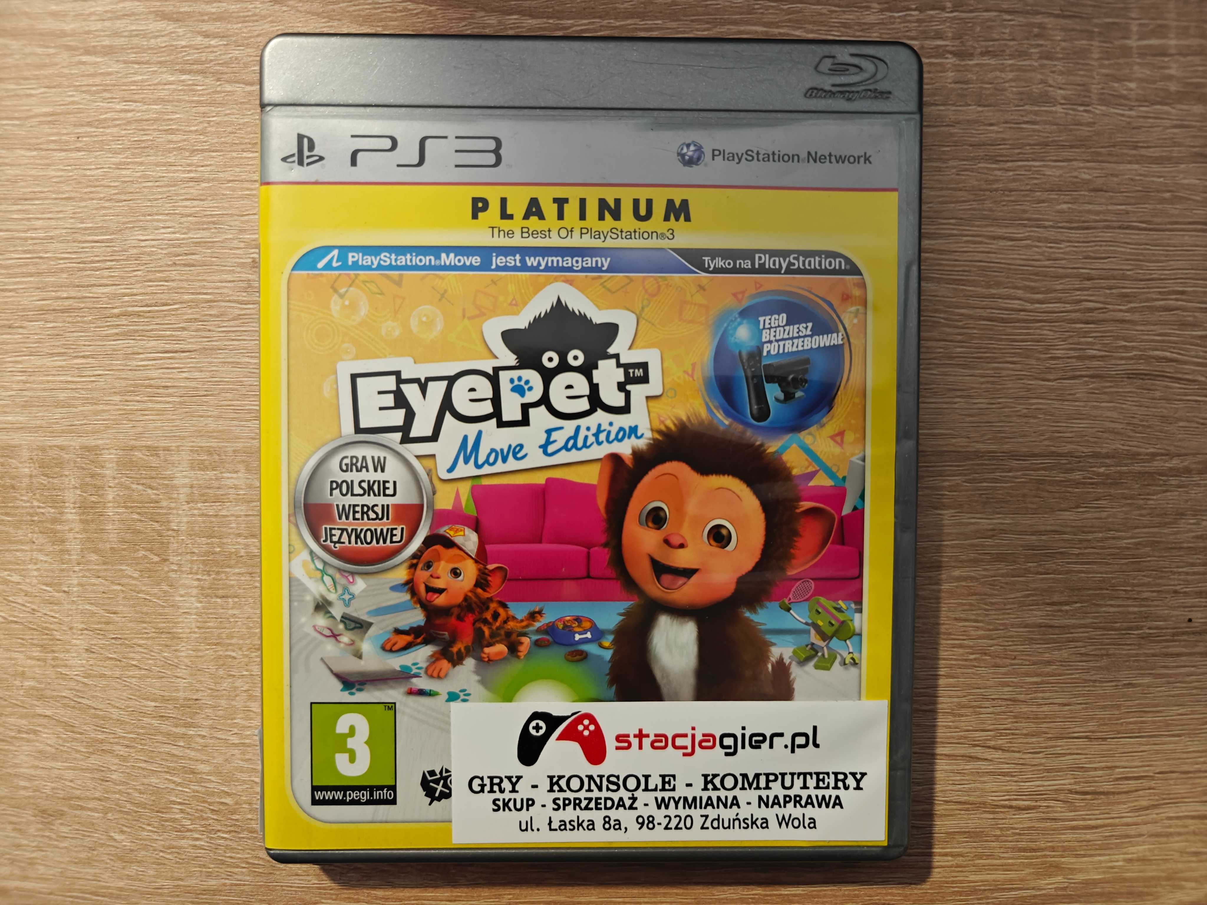 EyePet Move Edition PL PS3 Playstation 3