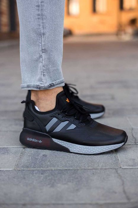 Кросівки Adidas ZX 2K Black/Grey premium