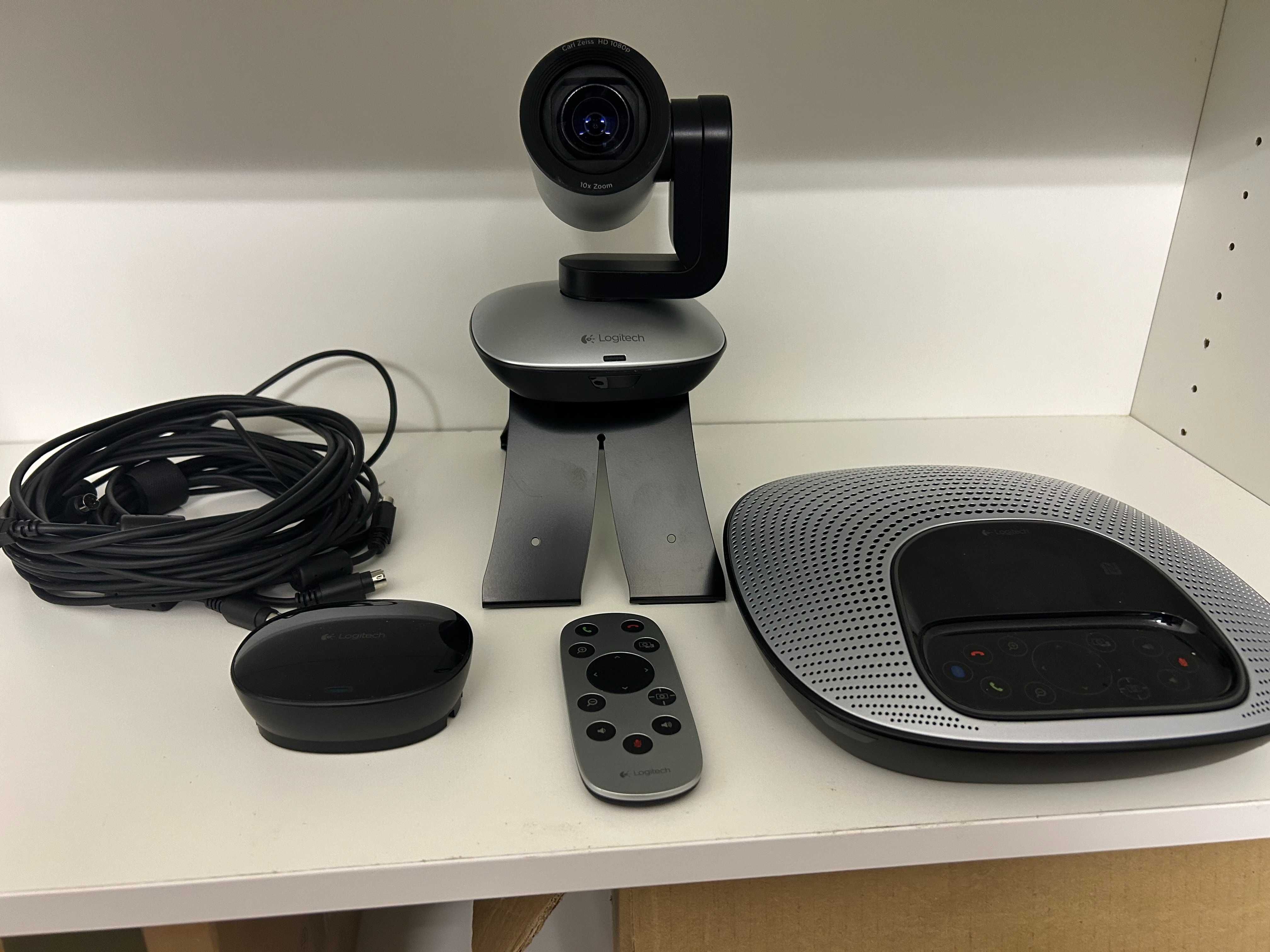 sistema videoconferencia logitech