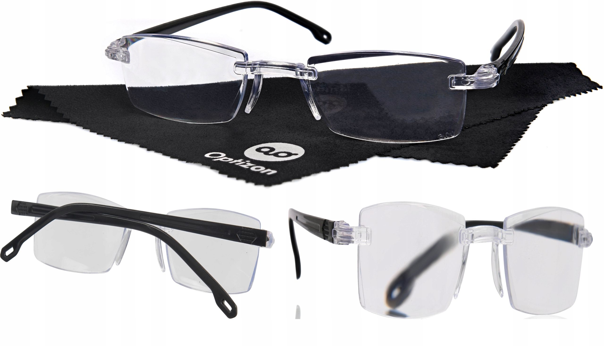 Okulary Korekcyjne Plusy Od +1 Do +4 Do Czytania Solidne