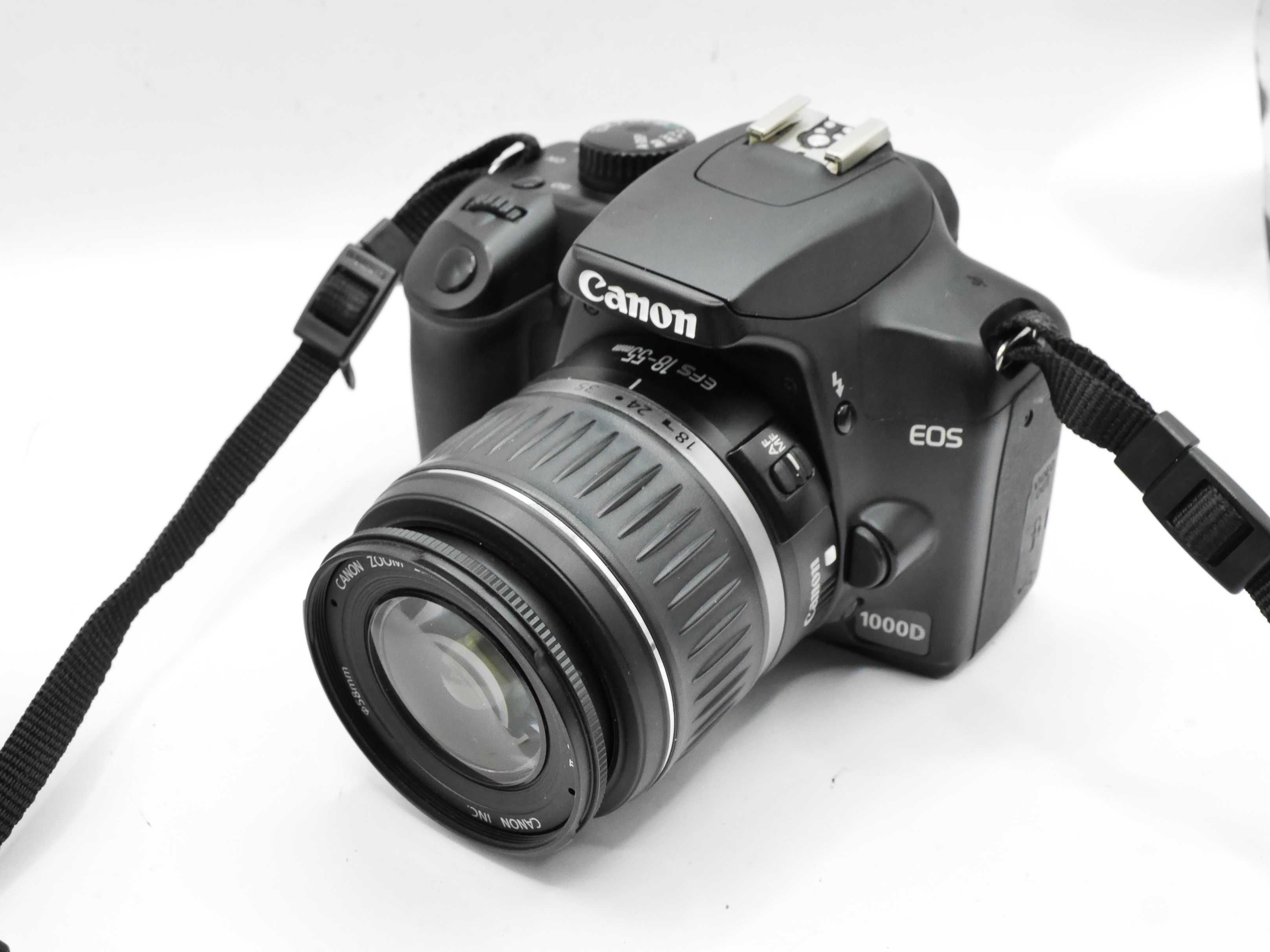 Canon 1000D 18-55 mm 3,5-5,6 5353 klatek polar Hoya plecak gratis