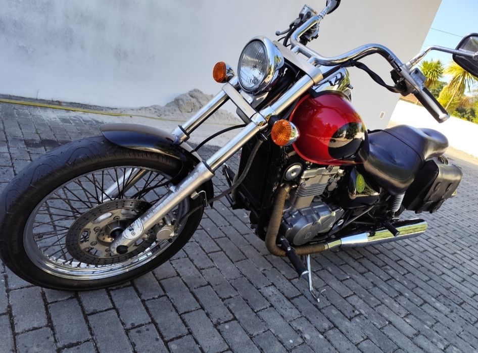 Kawasaki Vulcan 500 troco por jipe