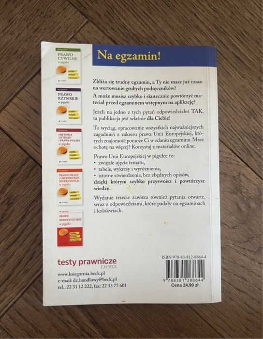 Prawo Unii Europejskiej w pigułce książka