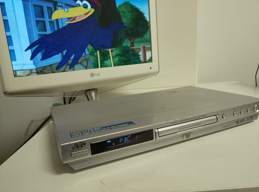 Odtwarzacz DVD JVC xv-n33 VCD CD player