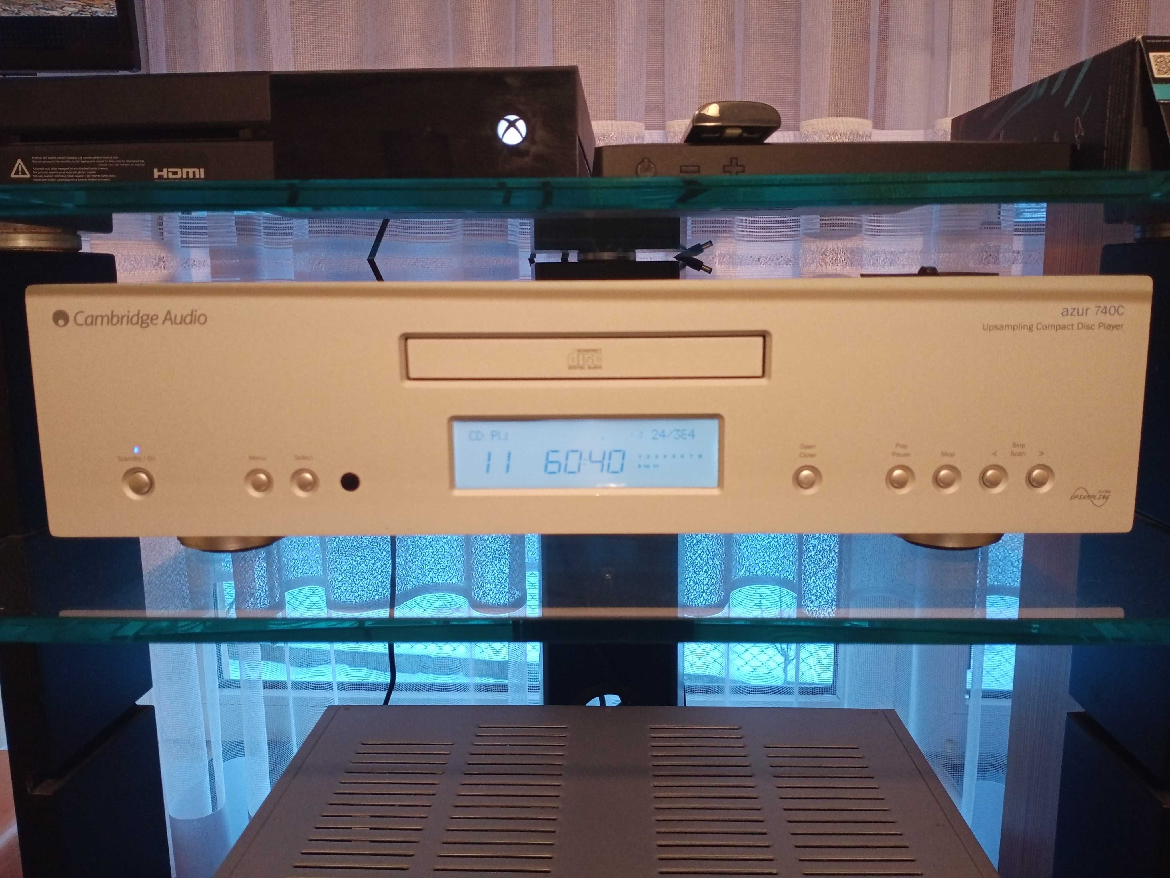 Wzmacniacz Cambridge Azur 740A Odtwarzacz CD Azur 740C Zestaw